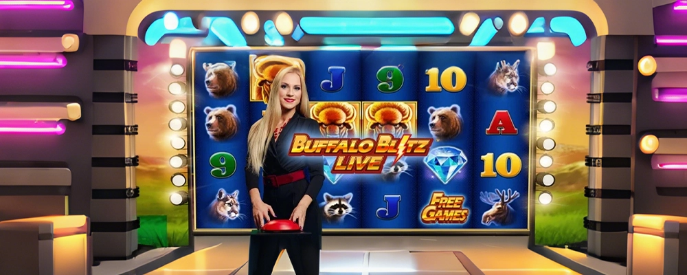 5556 bet Caça-níqueis Buffalo Blitz ao Vivo
